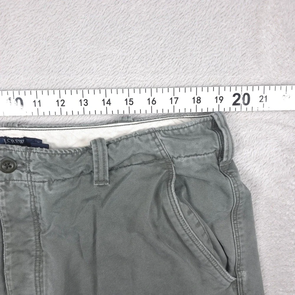 VINTAGE J Crew Cargo Pants Mens 38 32 Green Cargo Utility Cotton‎ Twill
